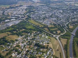 Immobilier Carquefou. Vue aérienne de Carquefou