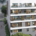 programme neuf saint nazaire-façade immeuble neuf terrasses