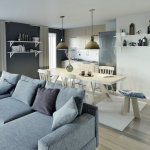 logement loi pinel-séjour meublé cuisine équipée