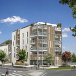 programme immobilier neuf loi pinel nantes- résidence neuve rue espaces verts ciel bleu