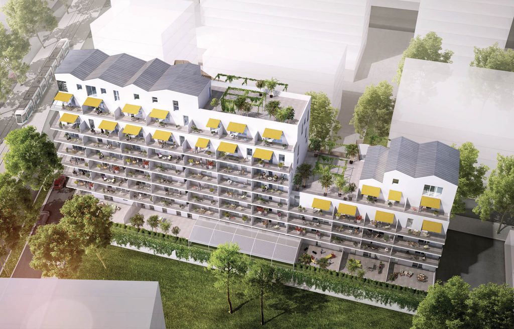 immobilier neuf loi pinel nantes-vue aérienne résidence neuve