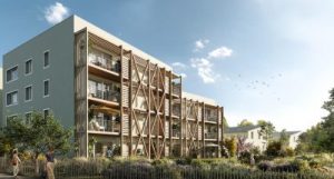 programme neuf bouguenais- résidence neuve espaces verts ciel bleu
