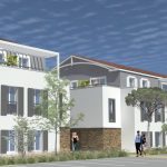investir aux sables d olonne-résidence neuve parking passants ciel bleu