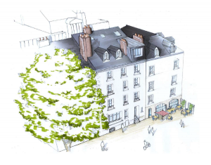 loi malraux immobilier- croquis immeuble ancien