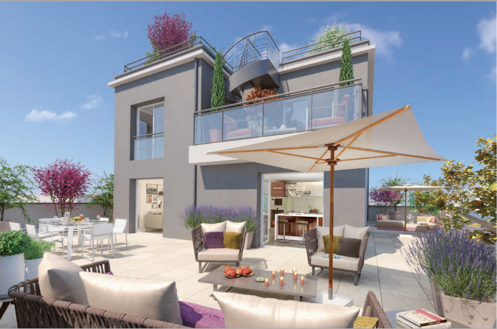 investir a la rochelle terrasse meublée immeuble neuf